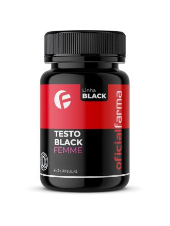 Testo Black Femme 60 cápsulas