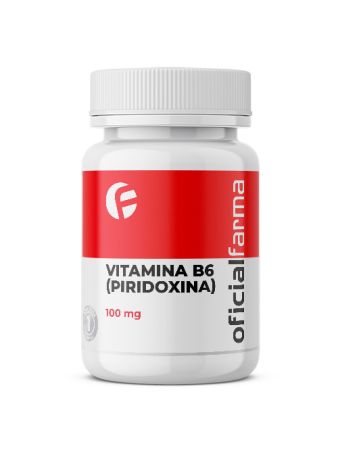 Vitamina B6 (Piridoxina) 100mg 30 Cápsulas