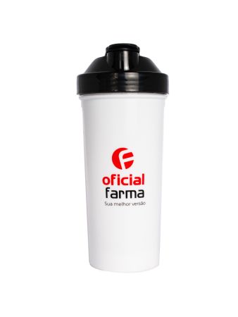 Coqueteleira Branca e Preta 600mL