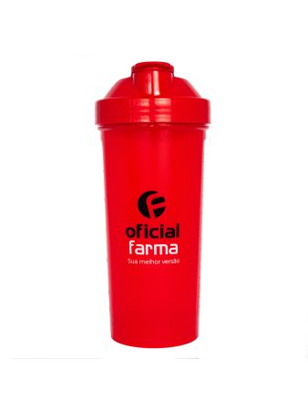 Coqueteleira Vermelha 600mL