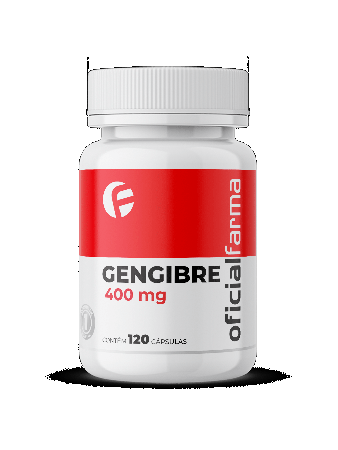 Gengibre 400Mg 120 C&aacute;psulas