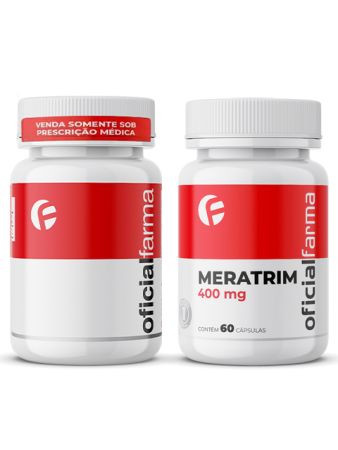 Orlistat 120mg 60 C&aacute;psulas + Meratrim&reg; 400mg 60 C&aacute;psulas