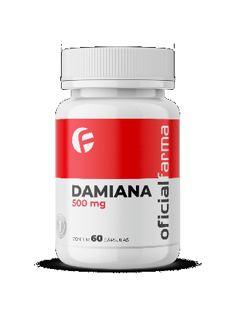 Damiana 500mg 60 C&aacute;psulas 