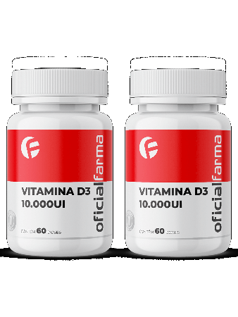 2 Vitaminas D3 10.000UI 60 Doses