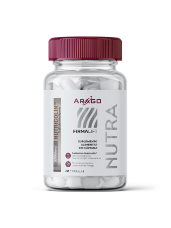 Árago Nutra Firma Lift - Firmador da pele 60 Cápsulas 