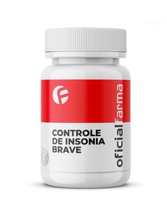 Controle Da Ins&ocirc;nia Brave 60 C&aacute;psulas By Gabi Dezan  (Influenciadora)