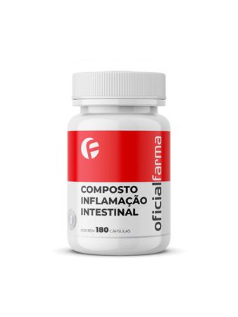 Composto Inflama&ccedil;&atilde;o Intestinal 180 C&aacute;psulas