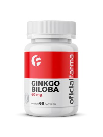 Ginkgo Biloba 60mg 60 C&aacute;psulas