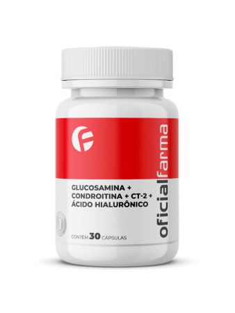 Glucosamina, Condroitina, CT-2 e Ácido Hialurônico