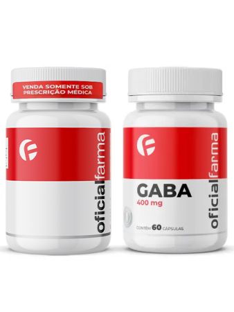 Melatonina 5mg 100 Doses + Gaba 400mg 60 C&aacute;psulas