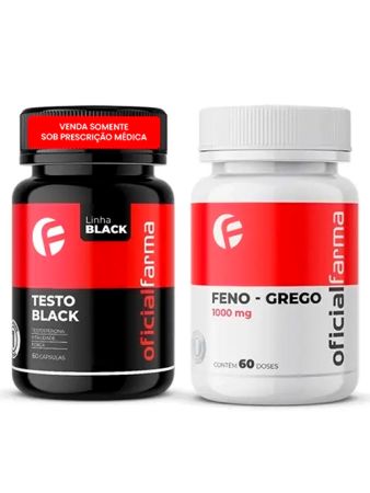 Pack Testosterona - Testo Black + Feno Grego