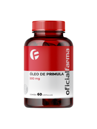 Óleo De Primula 500Mg 60 Cápsulas