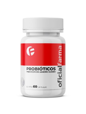 Probióticos 60 Cápsulas - Prescrição Dr. Leandro Almeida
